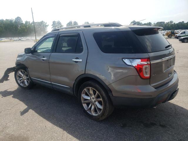 1FMHK7D88CGA80063 - 2012 FORD EXPLORER XLT GRAY photo 2