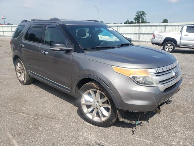 1FMHK7D88CGA80063 - 2012 FORD EXPLORER XLT GRAY photo 4