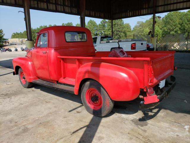 J53K020629 - 1953 CHEVROLET PICKUP RED photo 2