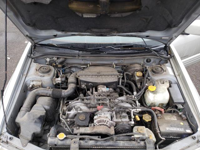 JF1SF65681H723045 - 2001 SUBARU FORESTER S ვერცხლისფერი ფოტო 11
