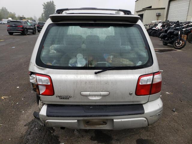 JF1SF65681H723045 - 2001 SUBARU FORESTER S ვერცხლისფერი ფოტო 6