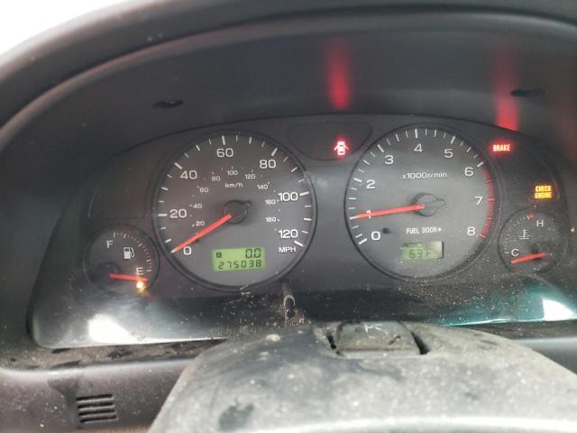 JF1SF65681H723045 - 2001 SUBARU FORESTER S ვერცხლისფერი ფოტო 9