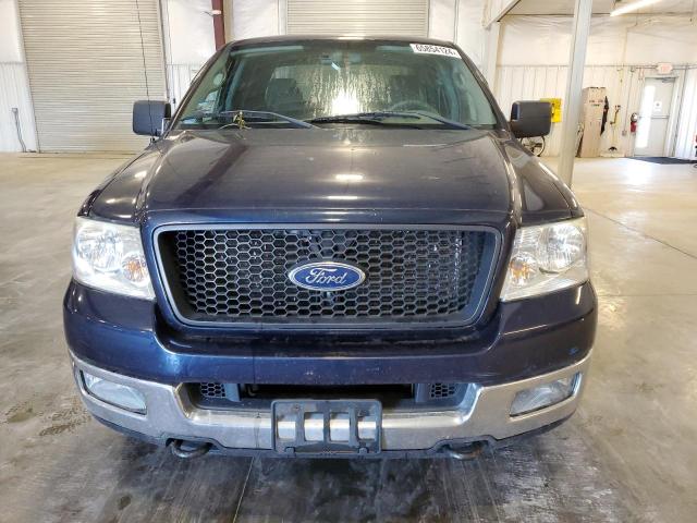 1FTPW14584KD70938 - 2004 FORD F150 SUPERCREW BLUE photo 5