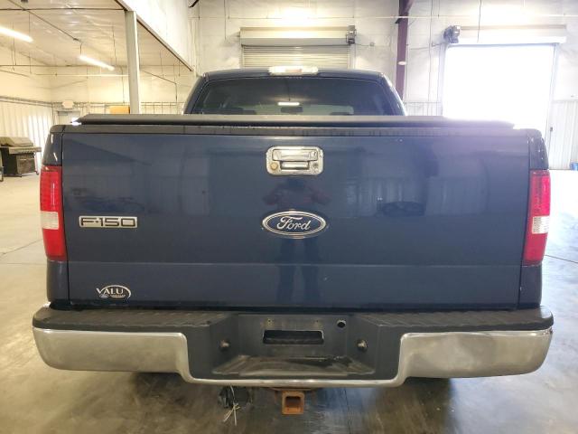 1FTPW14584KD70938 - 2004 FORD F150 SUPERCREW BLUE photo 6