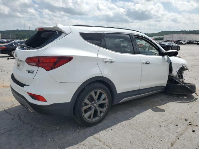 5XYZWDLA5JG554793 - 2018 HYUNDAI SANTA FE S WHITE photo 3