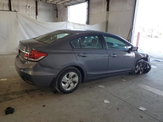 19XFB2F58FE076522 - 2015 HONDA CIVIC LX GRAY photo 3