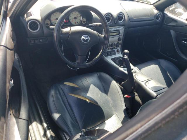 JM1NB353540402042 - 2004 MAZDA MX-5 MIATA BASE BLUE photo 8