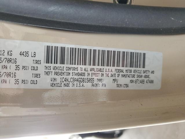 1C4NJCBA4GD815055 - 2016 JEEP COMPASS SPORT 米色 照片 13