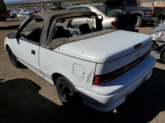 JG1MR3367NK204758 - 1992 GEO METRO LSI SPRINT CL WHITE photo 2