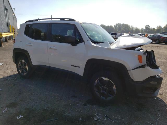 ZACCJBAB3HPG02855 - 2017 JEEP RENEGADE SPORT WHITE photo 4