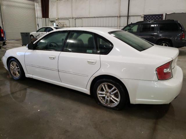 4S3BL616557221906 - 2005 SUBARU LEGACY 2.5I WHITE photo 2