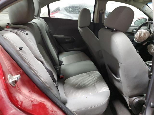 1G1JA5SH1C4179558 - 2012 CHEVROLET SONIC LS 勃艮第红 照片 10