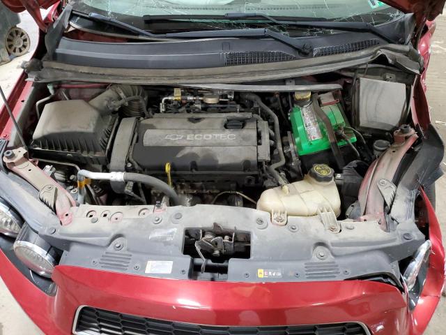 1G1JA5SH1C4179558 - 2012 CHEVROLET SONIC LS 勃艮第红 照片 11