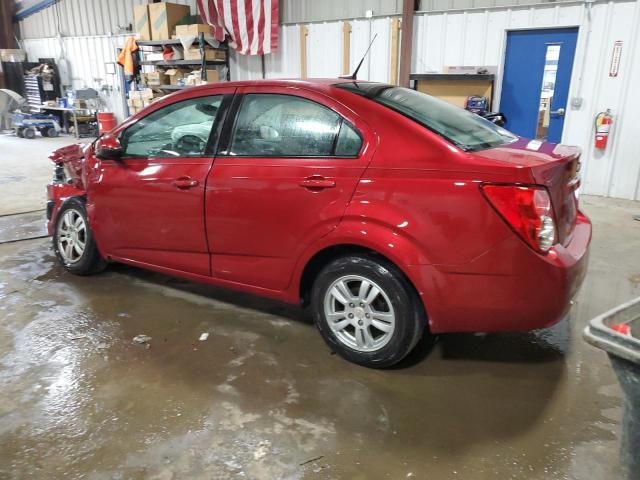 1G1JA5SH1C4179558 - 2012 CHEVROLET SONIC LS 勃艮第红 照片 2