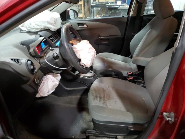 1G1JA5SH1C4179558 - 2012 CHEVROLET SONIC LS 勃艮第红 照片 7