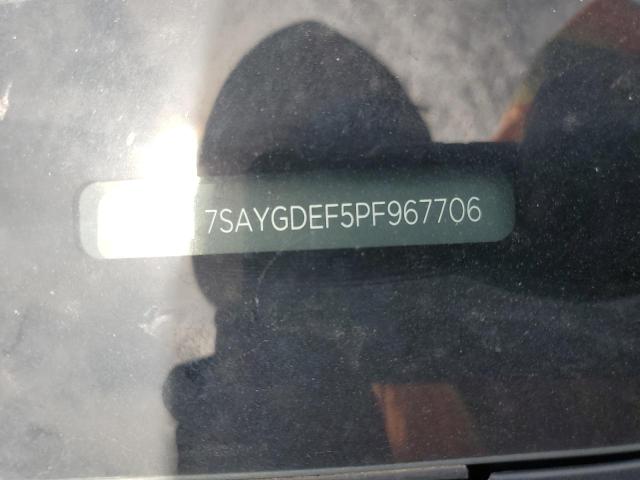 7SAYGDEF5PF967706 - 2023 TESLA MODEL Y Сірий фото 13