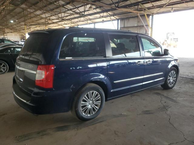 2C4RC1CG9ER307659 - 2014 CHRYSLER TOWN & COU TOURING L BLUE photo 3