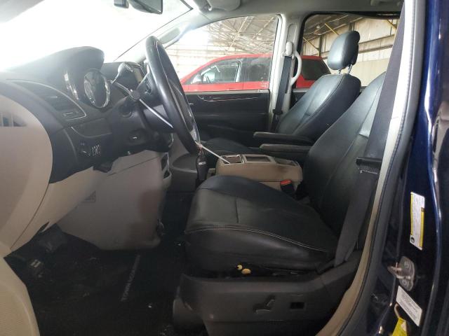 2C4RC1CG9ER307659 - 2014 CHRYSLER TOWN & COU TOURING L BLUE photo 7