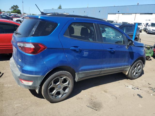 MAJ6P1CL2JC220585 - 2018 FORD ECOSPORT SES BLUE photo 3