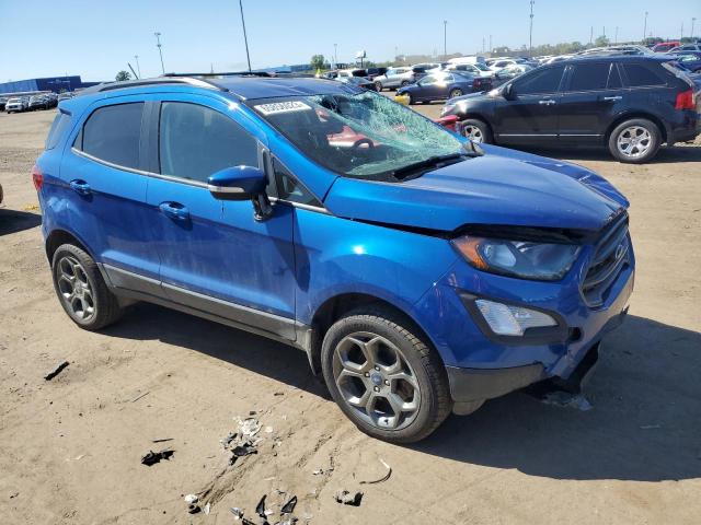 MAJ6P1CL2JC220585 - 2018 FORD ECOSPORT SES BLUE photo 4