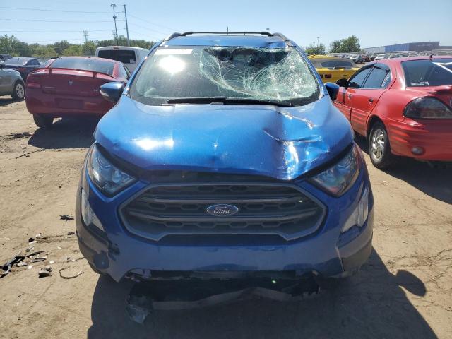 MAJ6P1CL2JC220585 - 2018 FORD ECOSPORT SES BLUE photo 5