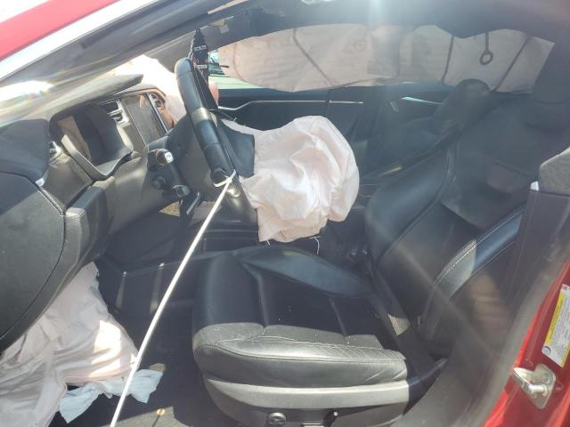 5YJSA1E23GF160858 - 2016 TESLA MODEL S Կարմիր լուսանկար 7