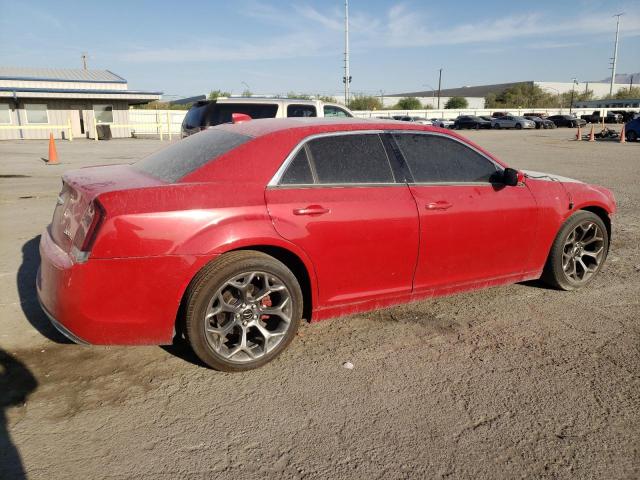 2C3CCABG8FH932119 - 2015 CHRYSLER 300 S RED photo 3