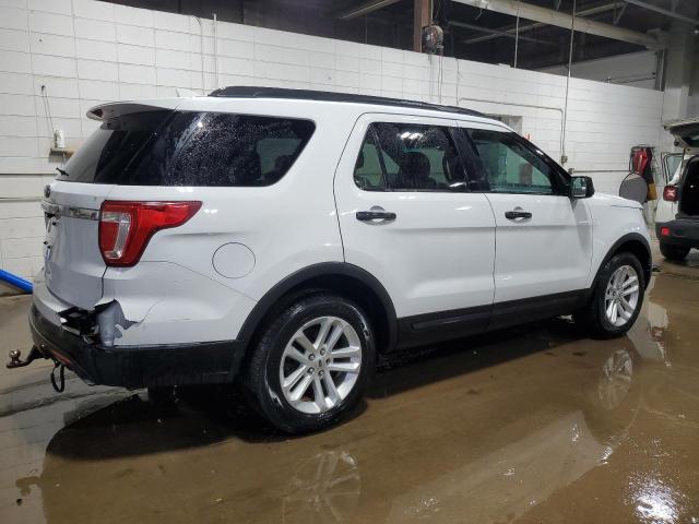 1FM5K7B89GGB31923 - 2016 FORD EXPLORER WHITE photo 3