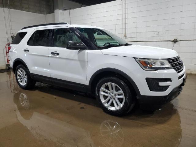 1FM5K7B89GGB31923 - 2016 FORD EXPLORER WHITE photo 4