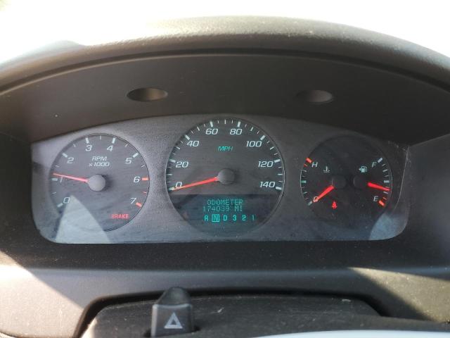 2G1WA5EK6A1125694 - 2010 CHEVROLET IMPALA LS SILVER photo 9