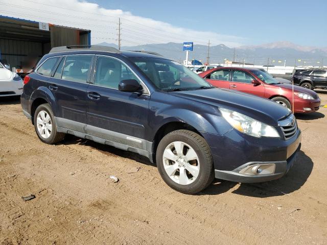 4S4BRCAC2C3225429 - 2012 SUBARU OUTBACK 2.5I BLUE photo 4