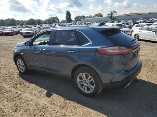 2FMPK4J97KBC71308 - 2019 FORD EDGE SEL Синій фото 2