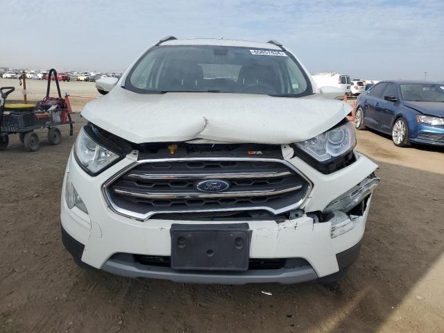 MAJ3S2KE4KC276734 - 2019 FORD ECOSPORT TITANIUM WHITE photo 5