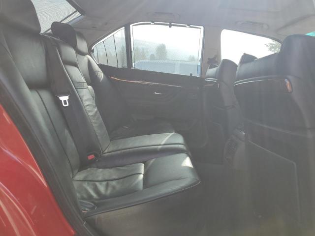 WBAGG83451DN86175 - 2001 BMW 740 I AUTOMATIC RED photo 10