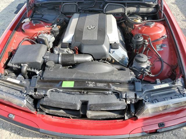 WBAGG83451DN86175 - 2001 BMW 740 I AUTOMATIC RED photo 11