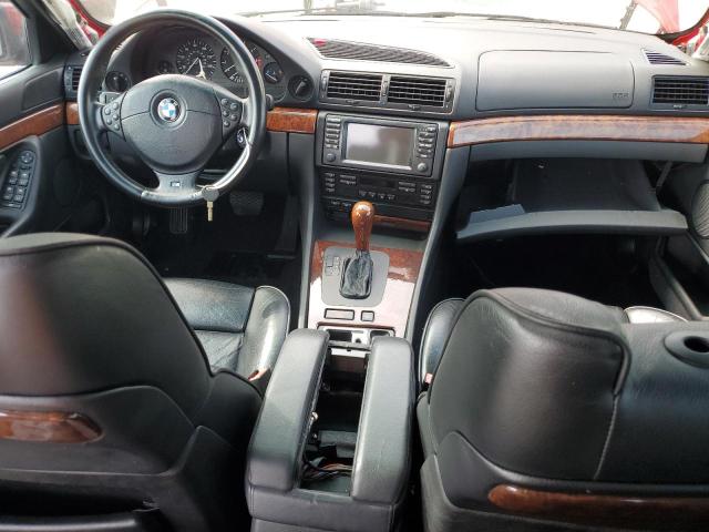 WBAGG83451DN86175 - 2001 BMW 740 I AUTOMATIC RED photo 8