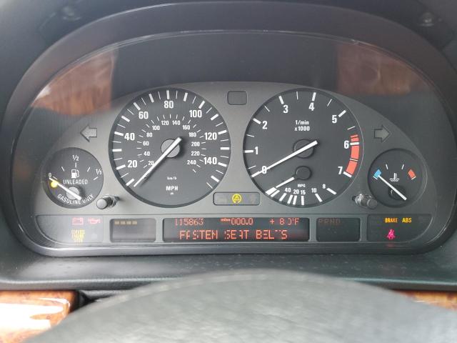 WBAGG83451DN86175 - 2001 BMW 740 I AUTOMATIC RED photo 9