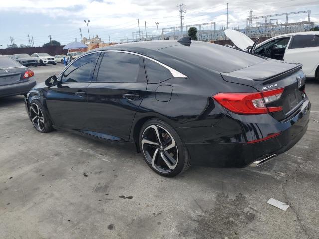 1HGCV1F33MA040614 - 2021 HONDA ACCORD SPORT BLACK photo 2