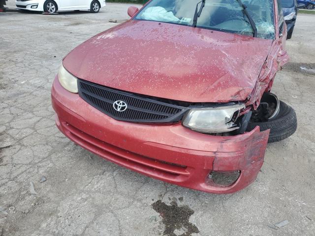 2T1CG22P0YC367500 - 2000 TOYOTA CAMRY SOLA SE RED photo 11