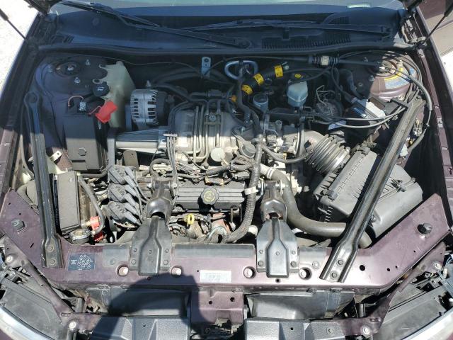 1G2WR52162F237812 - 2002 PONTIAC GRAND PRIX GTP Tünd qırmızı foto 11