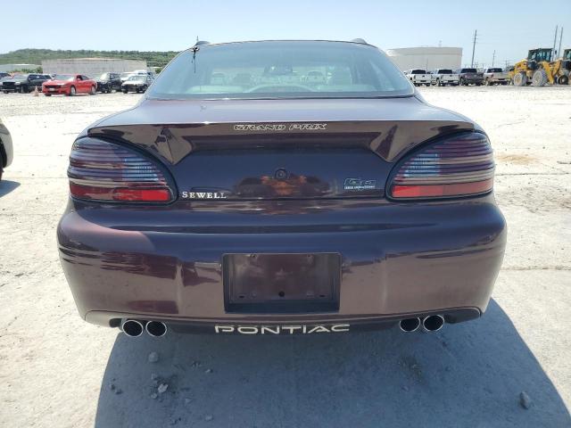 1G2WR52162F237812 - 2002 PONTIAC GRAND PRIX GTP Tünd qırmızı foto 6