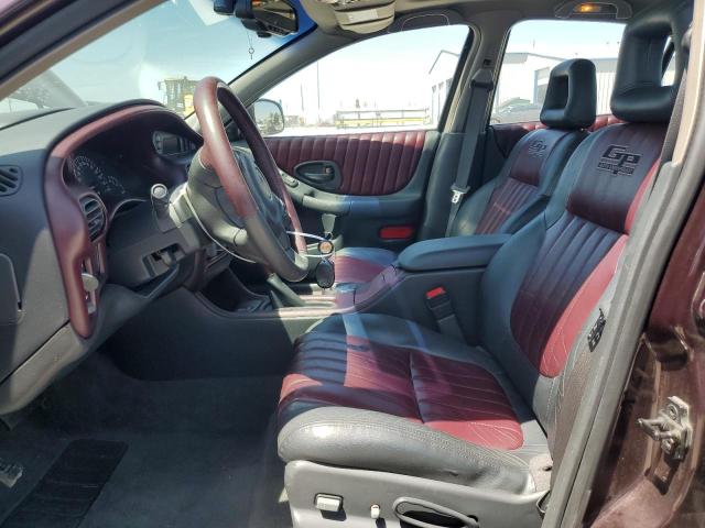 1G2WR52162F237812 - 2002 PONTIAC GRAND PRIX GTP Tünd qırmızı foto 7