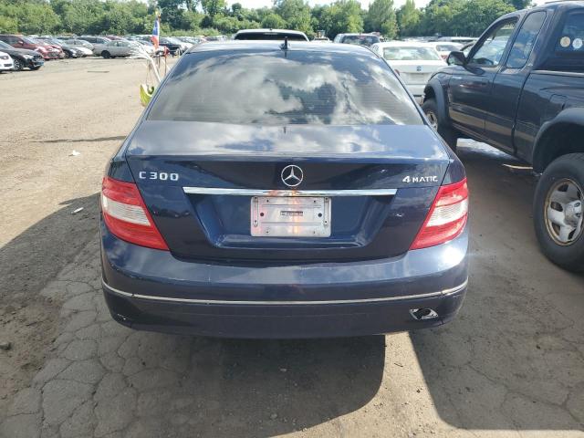 WDDGF8BBXAR095017 - 2010 MERCEDES-BENZ C 300 4MATIC BLUE photo 6