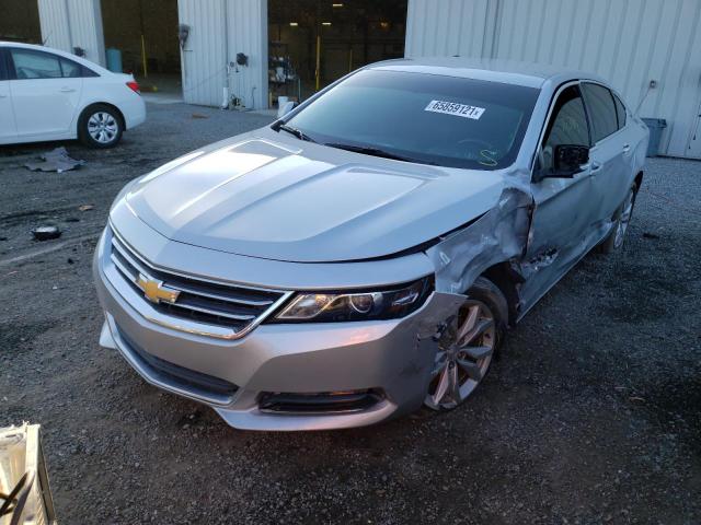 2G1105S31J9140373 - 2018 CHEVROLET IMPALA LT SILVER photo 2