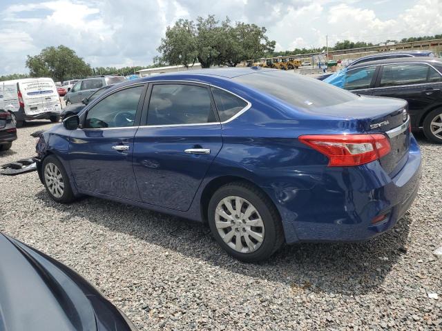 3N1AB7AP6HY270650 - 2017 NISSAN SENTRA S BLUE photo 2