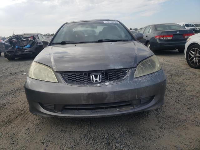 1HGEM22994L045882 - 2004 HONDA CIVIC EX GRAY photo 5