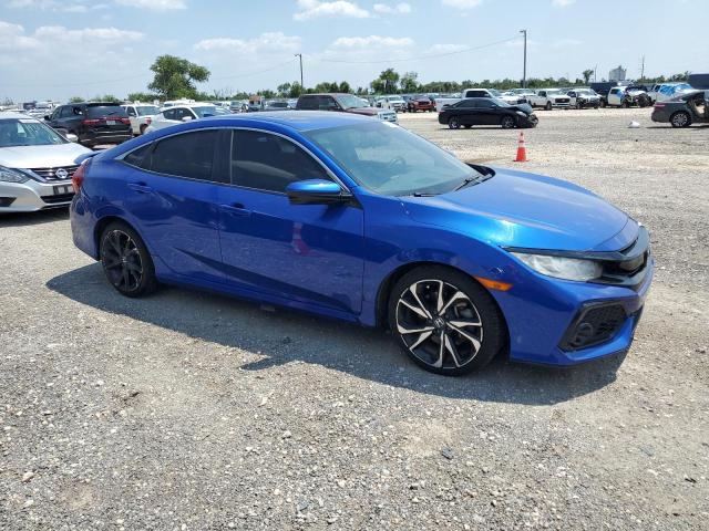 2HGFC1E54HH703735 - 2017 HONDA CIVIC SI BLUE photo 4