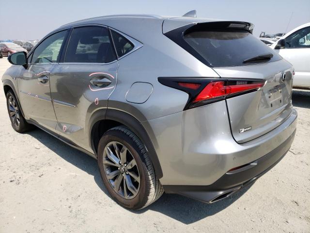 JTJYARBZ6K2123760 - 2019 LEXUS NX 300 BASE Արծաթագույն լուսանկար 2