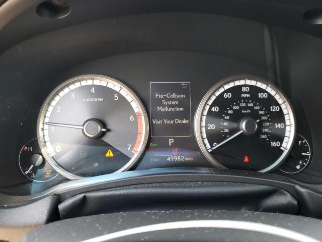 JTJYARBZ6K2123760 - 2019 LEXUS NX 300 BASE Արծաթագույն լուսանկար 9