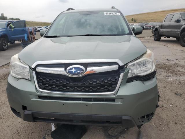 JF2SJAGC4EH401721 - 2014 SUBARU FORESTER 2.5I PREMIUM 绿色 照片 5